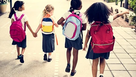 School children