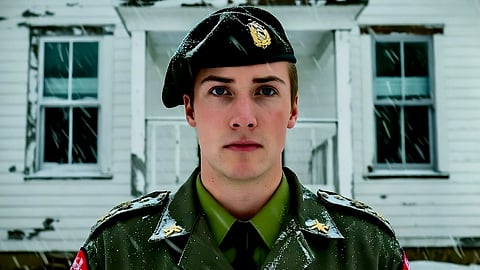 An AI rendering of a Canadian Armed Forces member