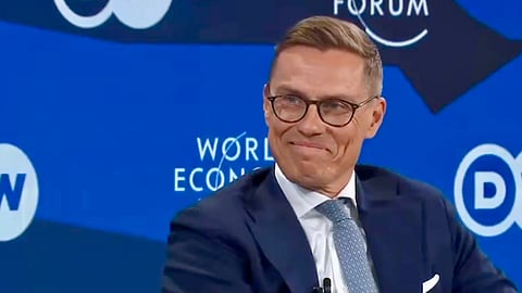 Finnish President Alexander Stubb