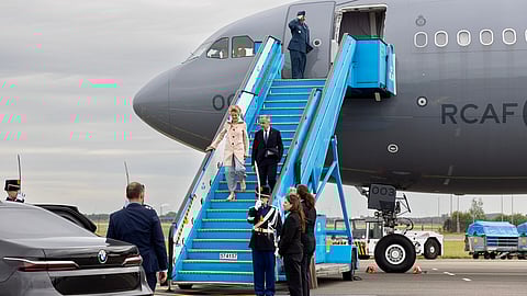 Mark Carney arrives in Netherlands for the NATO Summit
