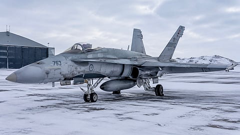 An aging CF-18 in Canada