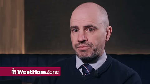 James Taylor speaking in an interview with Rangers