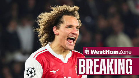 Wout Faes screaming as he plays for AS Monaco