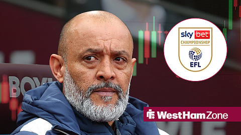 West Ham boss Nuno Espirito Santo