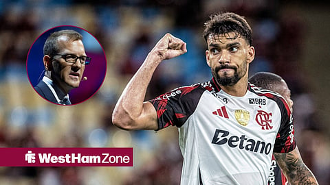 Lucas Paqueta and West Ham chief Daniel Kretinsky