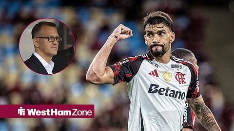 Lucas Paqueta and West Ham chief Daniel Kretinsky