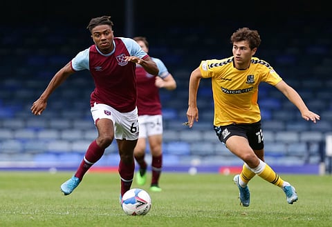 West Ham United midfielder Ossama Ashley on Burton Albion radar