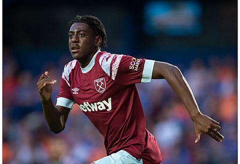 West Ham United striker Divin Mubama