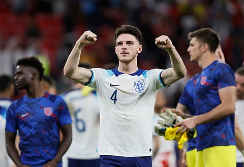 Sky Sports pundit stunned by what she saw West Ham United star Declan Rice do for England v Italy