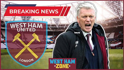 David Moyes is under pressure at West Ham United