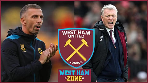 Wolves boss Gary O'Neil could be a contender to replace David Moyes at West Ham United