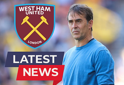 Julen Lopetegui is under consideration by West Ham United.