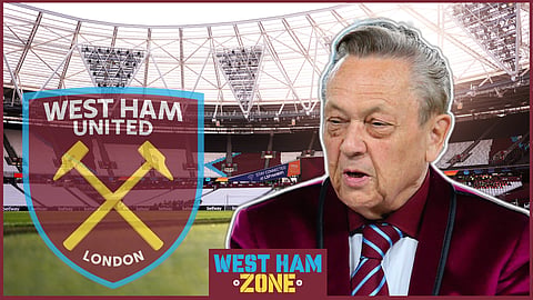 West Ham chairman David Sullivan