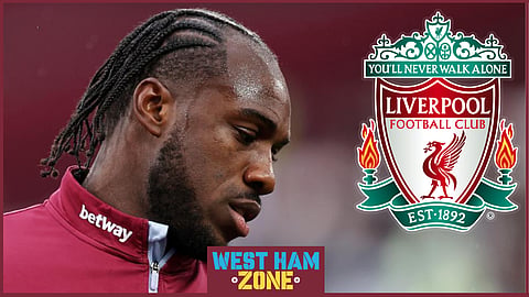 Michail Antonio apologises to Liverpool fans.
