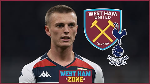 West Ham and Spurs are both after Genoa's Albert Gudmundsson