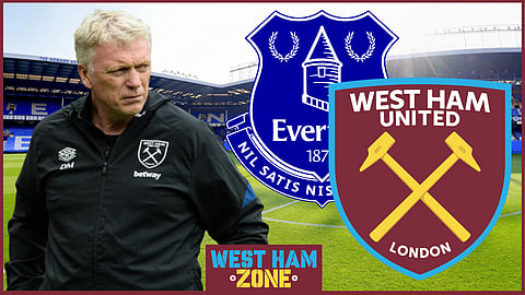 David Moyes took his West Ham side to Everton