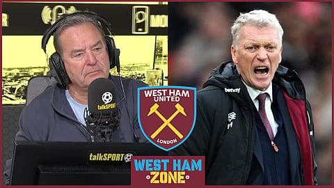 Jeff Stelling has discussed David Moyes' future at West Ham. Credit: talkSPORT