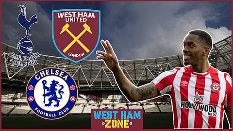 Ivan Toney has attracted interest from West Ham, Tottenham and Chelsea