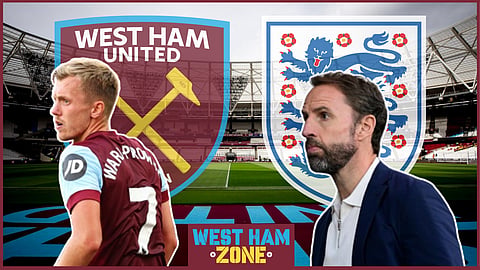 West Ham ace James Ward-Prowse must be fuming after Gareth Southgate latest England decision