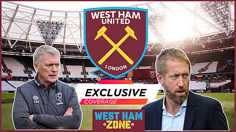 Graham Potter has been tipped to take over from David Moyes at West Ham