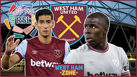 Both Nayef Aguerd and Kurt Zouma are linked to West Ham exits