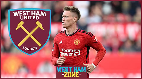 West Ham have been linked with Scott McTominay