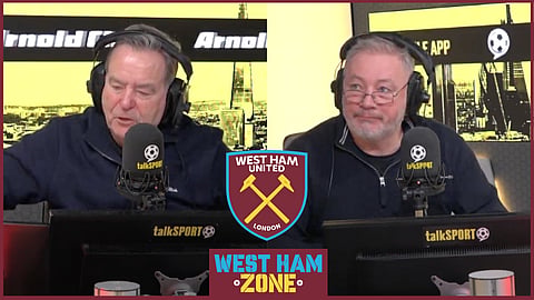 Ally McCoist and Jeff Stelling delivers David Moyes verdict at West Ham. Credit: talkSPORT