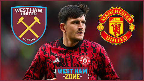 Harry Maguire could sit out West Ham v Manchester United