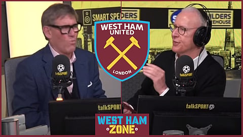 Jim White and Simon Jordan discussed West Ham star Lucas Paqueta Credit: talkSPORT