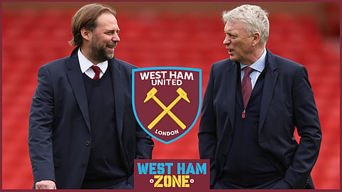 David Moyes and Tim Steidten haven't always see eye-to-eye at West Ham