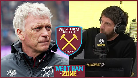 Andy Goldstein has offered his verdict on West Ham United and David Moyes.
Credit: talkSPORT
