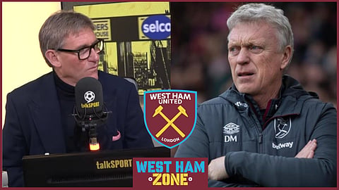 Simon Jordan has shared his verdict on West Ham and David Moyes.
Credit: talkSPORT