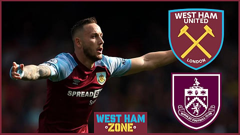 Josh Brownhill has been linked with a move to West Ham from Burnley