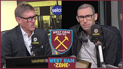 Simon Jordan and Martin Keown have offered their verdict on West Ham.
Credit: talkSPORT on YouTube