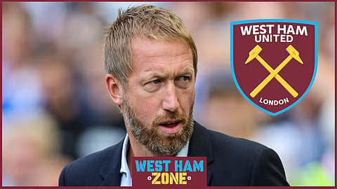 Graham Potter has been linked with a move to West Ham United