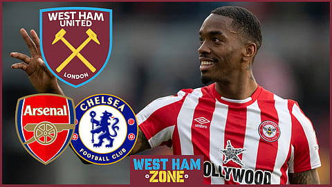 Ivan Toney has been linked with West Ham United, Arsenal and Chelsea