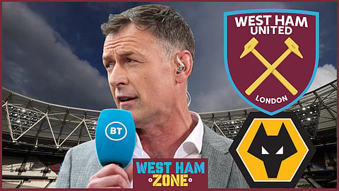 Chris Sutton has predicted West Ham v Wolves.