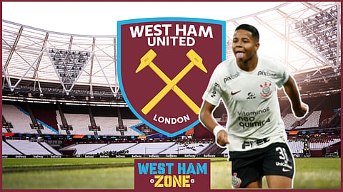West Ham United have submitted another bid for Wesley from Corinthians