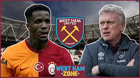 Wilfried Zaha was considered as a January option at West Ham