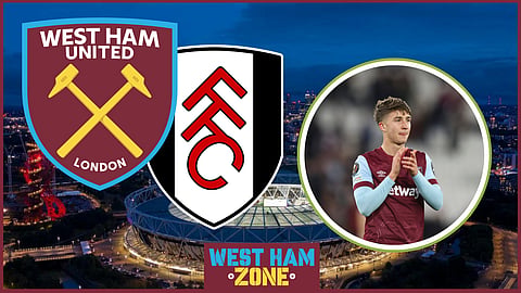 An update has been shared on George Earthy after he was stretched off during West Ham vs Fulham