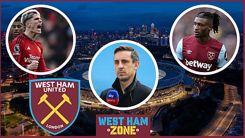 Gary Neville raved over West Ham ace Mohammed Kudus