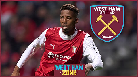 West Ham want to sign Braga striker Simon Banza.