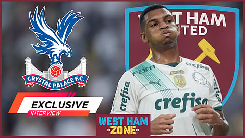 West Ham signing Luis Guilherme has been compared to a Crystal Palace player