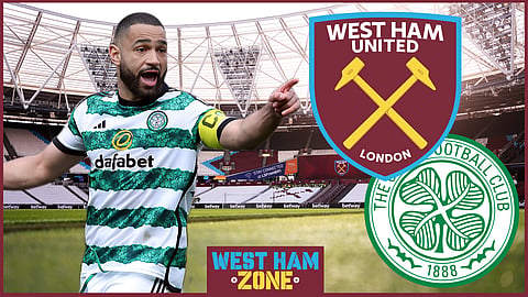 West Ham United eye Celtic ace Cameron Cartier Vickers transfer