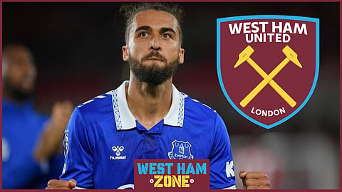 West Ham are interested in Everton striker Dominic Calvert-Lewin