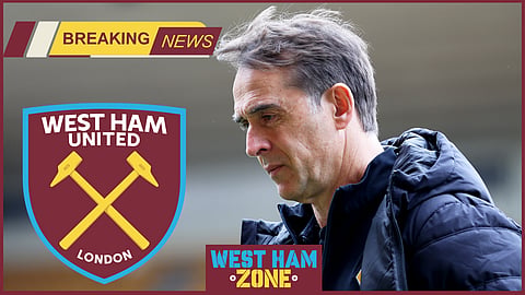 West Ham United manager Julen Lopetegui