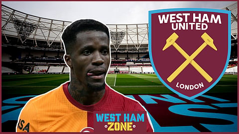 West Ham table offer for Galatasaray's Wilfred Zaha