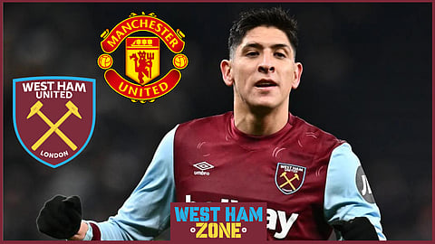 West Ham United midfielder Edson Alvarez has been linked to Manchester United
