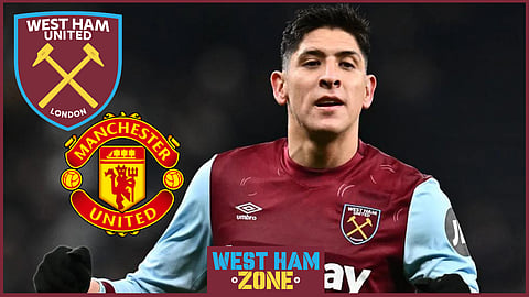 Edson Alvarez has been linked with a move from West Ham to Manchester United