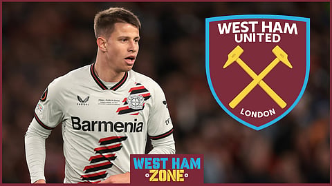 Adam Hlozek is linked with a move from Bayer Leverkusen to West Ham United.